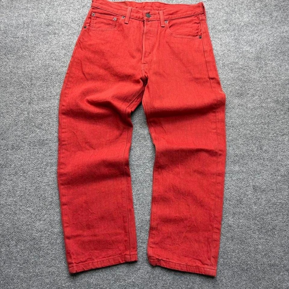 Levi's 501xx red size 33x34 men's